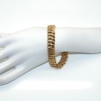 Bijoux anciens - Bracelet vintage maille américaine