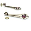 Bijoux anciens - Boucles d'oreilles pendantes anciennes