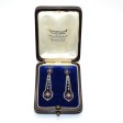 Bijoux anciens - Boucles d'oreilles pendantes anciennes