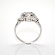 Bijoux récents - Bague solitaire diamant 1,56 carat
