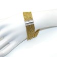 Bijoux anciens - Bracelet vintage en or et diamants