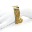 Bijoux anciens - Bracelet vintage en or et diamants