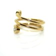 Bagues de fiançailles - Bague en or jaune et diamants