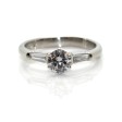 Bijoux récents - Bague solitaire diamant 