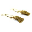 Bijoux anciens - Boucles d'oreilles pompons