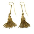 Bijoux anciens - Boucles d'oreilles pompons