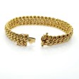Bijoux anciens - Bracelet vintage maille américaine
