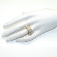 Bijoux récents - Bague jonc diamants 