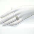 Bijoux anciens - Bague Art Déco entourage diamants 