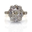 Bijoux récents - Bague Pompadour diamants 