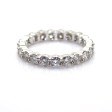 Bijoux récents - Alliance américaine diamants - Env. 2,10 carats