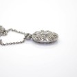 Bijoux anciens - Pendentif Art Déco diamants 