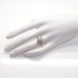 Bijoux anciens - Bague Pompadour diamants 