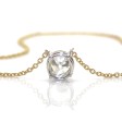 Bijoux anciens - Pendentif diamant 1,19 carat