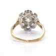 Bijoux récents - Bague Pompadour diamants 