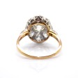 Bijoux anciens - Bague Pompadour diamants 