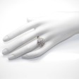 Bijoux anciens - Bague Pompadour diamants 