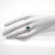 Bijoux récents - Bague émeraude et diamants
