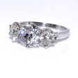 Bijoux récents - Bague trilogie diamants 