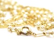 Bijoux anciens - Long sautoir ancien en or jaune et perles