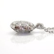 Bijoux anciens - Pendentif Art Déco diamants 