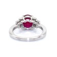 Bijoux récents - Bague rubis et diamants