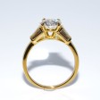 Bagues de fiançailles - Bague solitaire diamant 1,90 carat