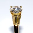 Bagues de fiançailles - Bague solitaire diamant 1,90 carat