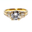 Bagues de fiançailles - Bague solitaire diamant 1,90 carat