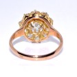 Bijoux anciens - Bague marguerite diamants