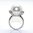 Bijoux Récents - Bague vintage perle et diamants