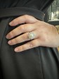 Bijoux anciens - Bague pompadour perle fine et diamants