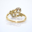 Bijoux anciens - Bague toi et moi diamants 