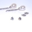 Bijoux anciens - Boucles d'oreilles pendantes diamants et perles