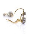 Bijoux anciens - Boucles d'oreilles dormeuses diamants 