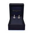 Bijoux anciens - Boucles d'oreilles dormeuses diamants 