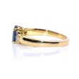 Bijoux récents - Bague saphir et diamants