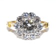 Bagues de fiançailles - Bague Pompadour diamants 