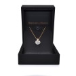 Bijoux anciens - Pendentif marguerite diamants 