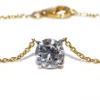 Bijoux anciens - Pendentif diamant 1,00 carat