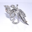 Bijoux anciens - Broche vintage diamants