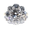 Bagues de fiançailles - Bague Pompadour diamants 