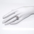 Bijoux récents - Bague diamant taille émeraude 