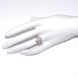 Bijoux anciens - Bague Pompadour perle fine et diamants 