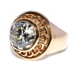 Bijoux récents - Bague vintage solitaire diamant