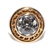 Bijoux récents - Bague vintage solitaire diamant