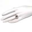Bijoux récents - Bague Pompadour rubis et diamants