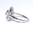 Bijoux anciens - Bague Art Déco entourage diamants