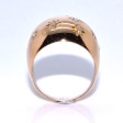 Bijoux anciens - Bague jonc diamant 