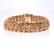 Bijoux anciens - Bracelet vintage maille américaine
